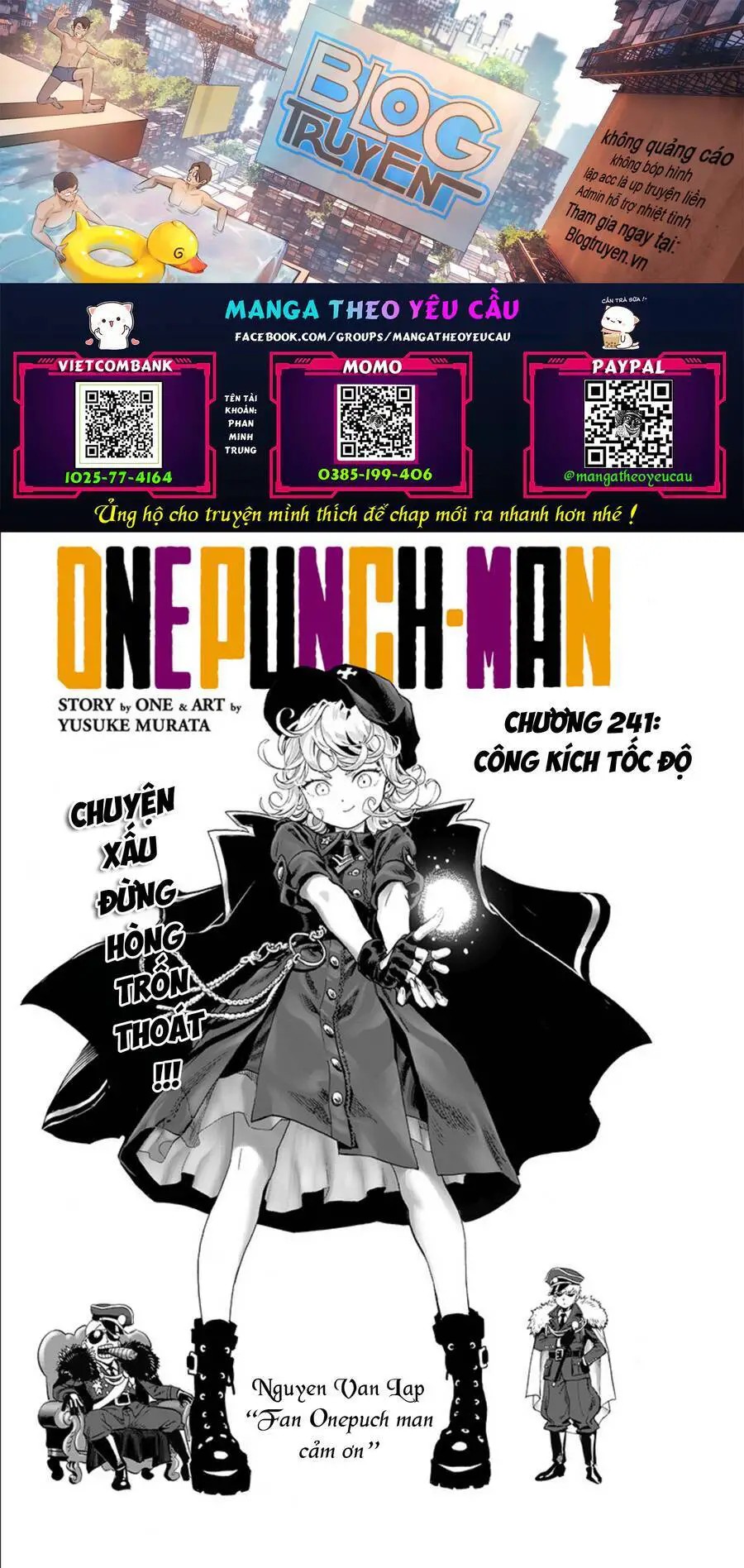 Onepunch Man Nettruyen ZZZ Chương 241 Page 1