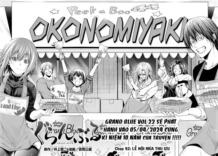 Grand Blue - Cô Gái Thích Lặn Nettruyen ZZZ Chương 92 Page 3