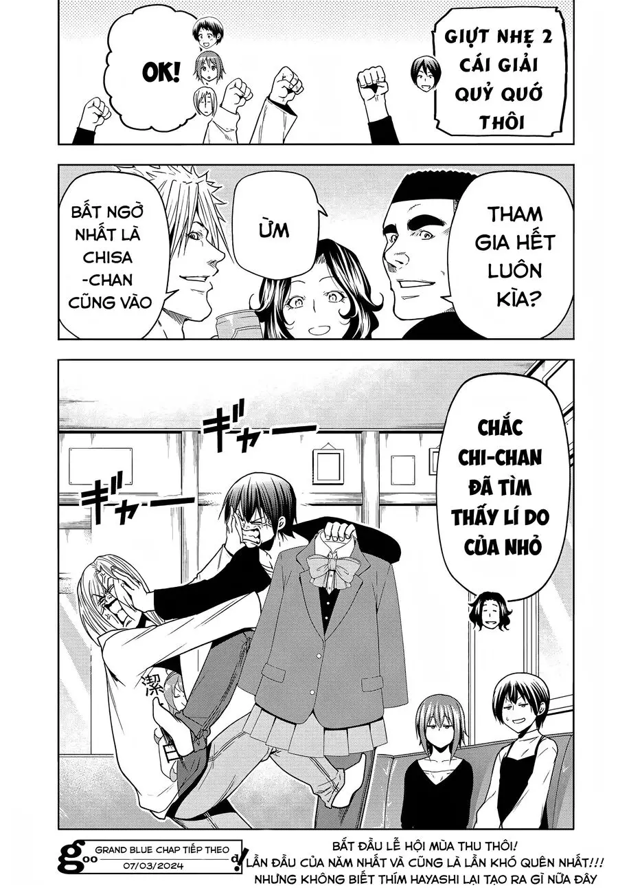 Grand Blue - Cô Gái Thích Lặn Nettruyen ZZZ Chương 91 Page 44