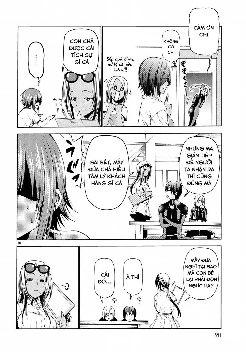 Grand Blue - Cô Gái Thích Lặn Nettruyen ZZZ Chương 51 Page 17