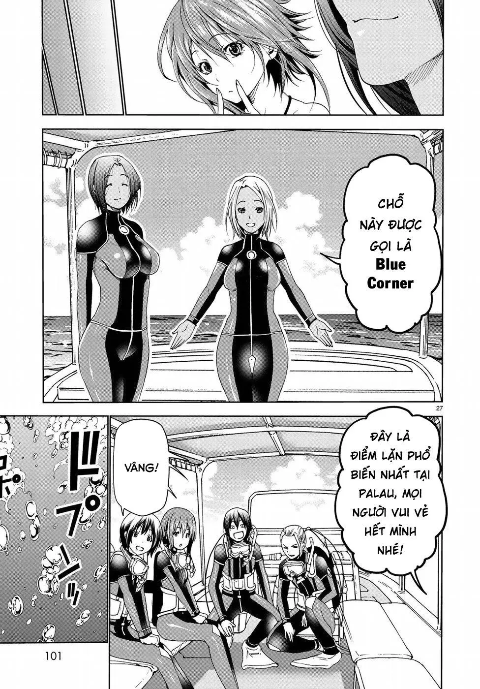 Grand Blue - Cô Gái Thích Lặn Nettruyen ZZZ Chương 51 Page 27