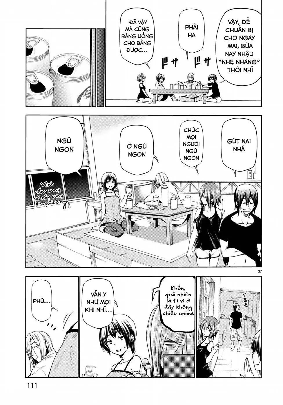 Grand Blue - Cô Gái Thích Lặn Nettruyen ZZZ Chương 51 Page 36