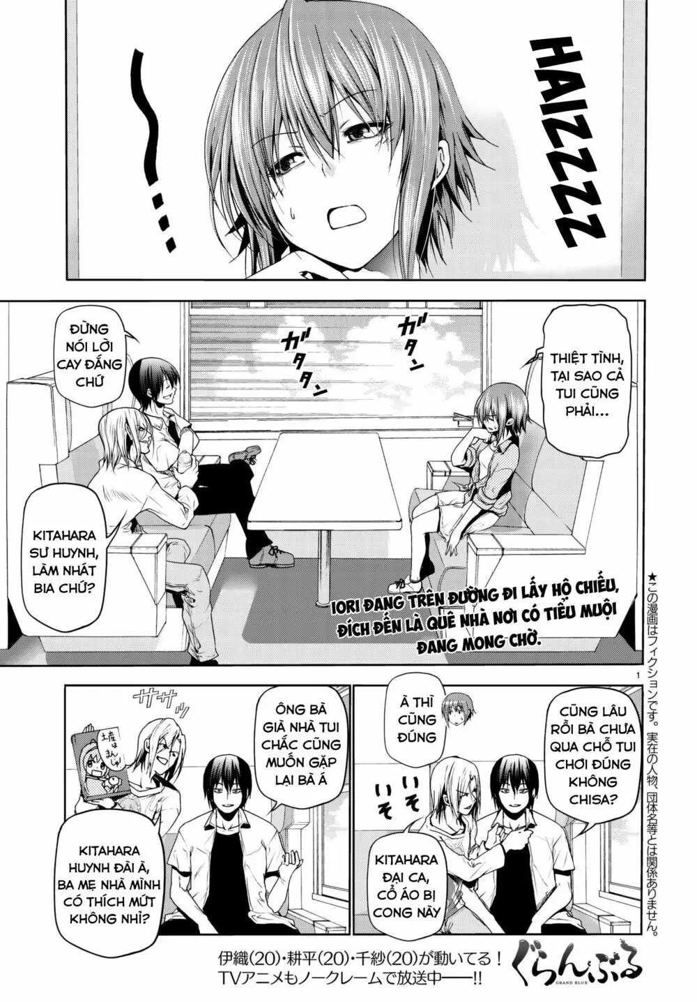Grand Blue - Cô Gái Thích Lặn Nettruyen ZZZ Chương 47 Page 2
