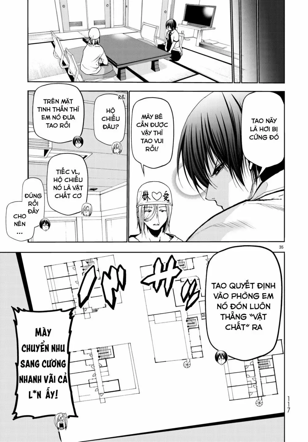 Grand Blue - Cô Gái Thích Lặn Nettruyen ZZZ Chương 47 Page 36