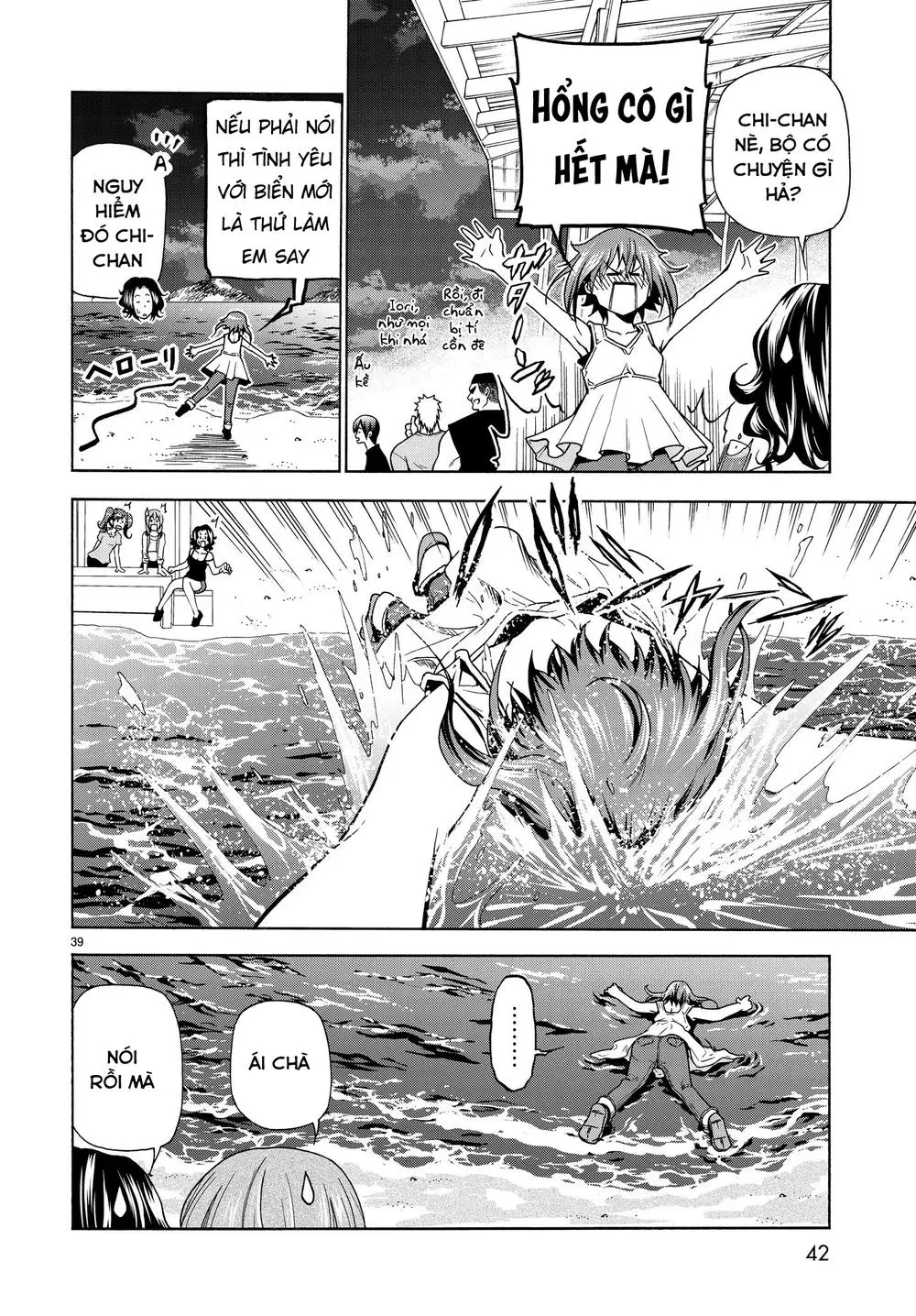 Grand Blue - Cô Gái Thích Lặn Nettruyen ZZZ Chương 42 Page 43