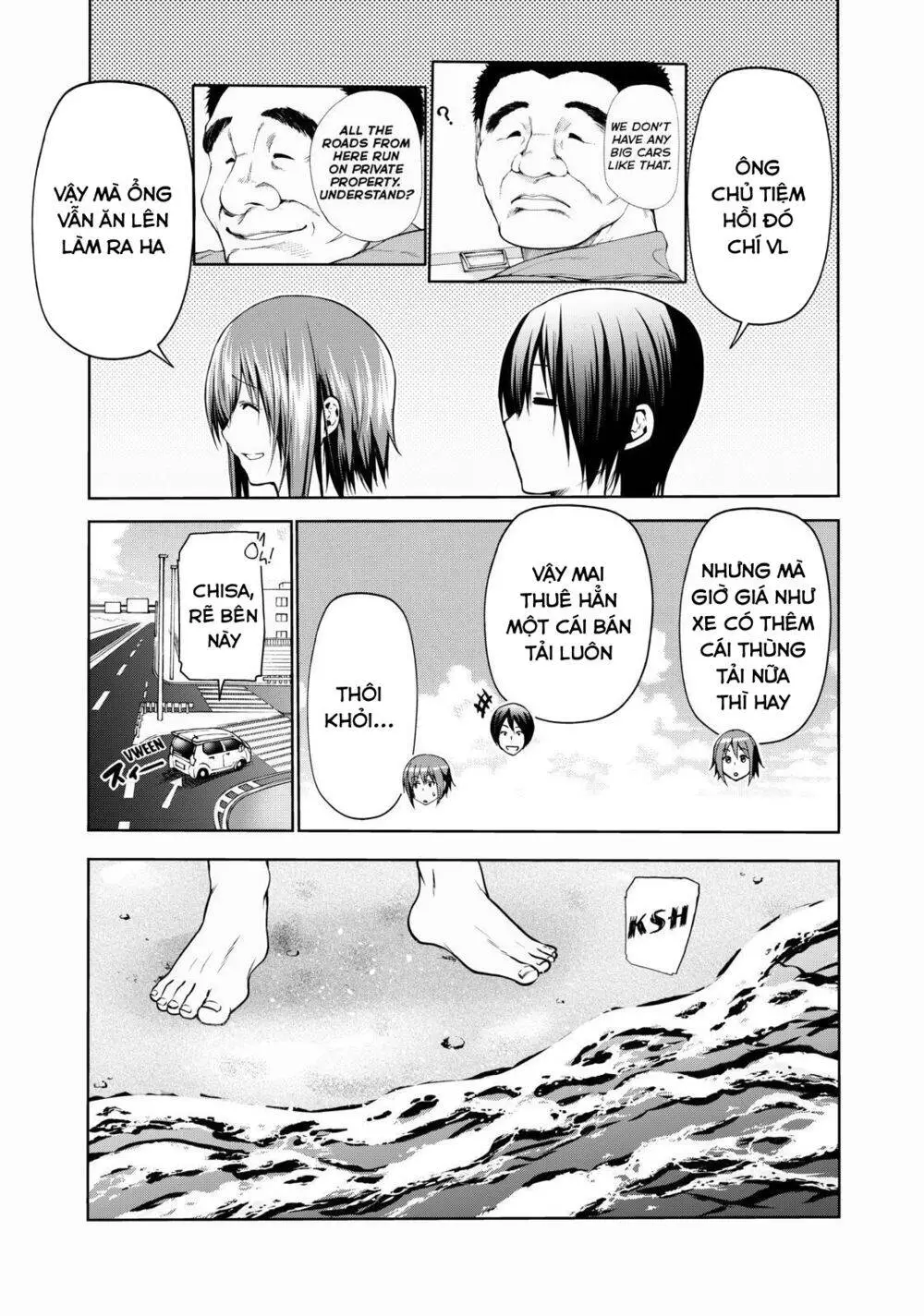 Grand Blue - Cô Gái Thích Lặn Nettruyen ZZZ Chương 63 Page 12