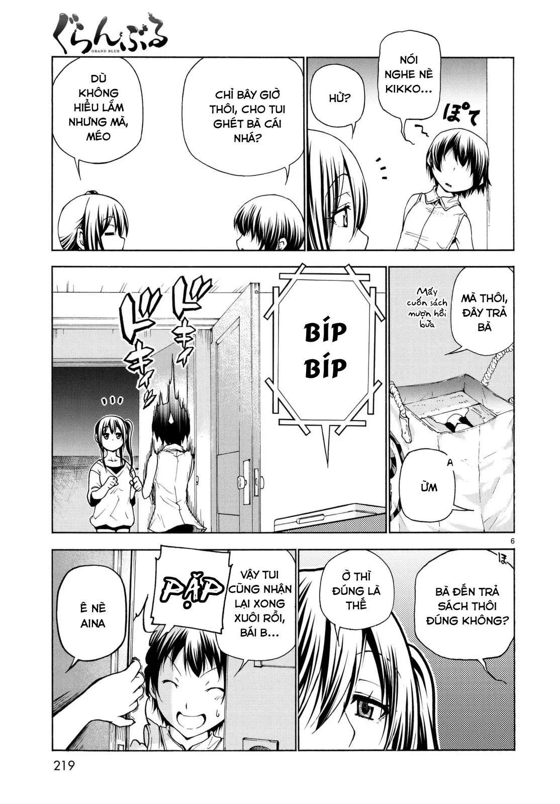 Grand Blue - Cô Gái Thích Lặn Nettruyen ZZZ Chương 38 Page 9