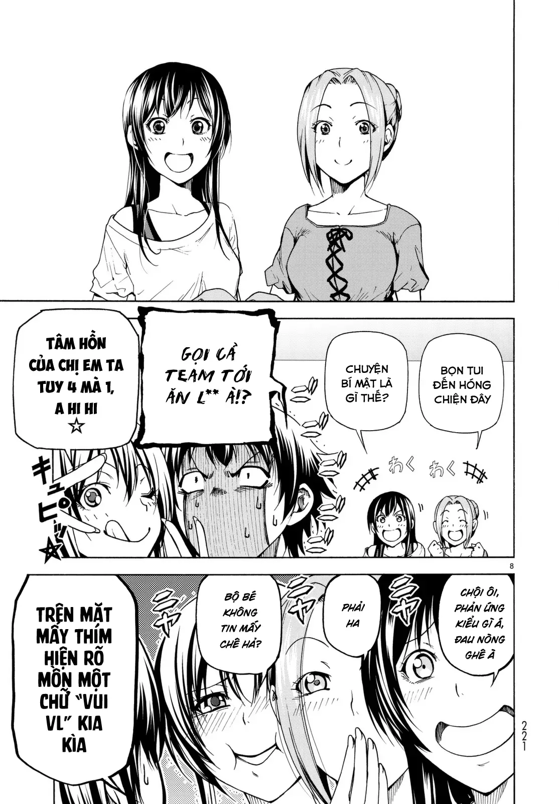 Grand Blue - Cô Gái Thích Lặn Nettruyen ZZZ Chương 38 Page 11