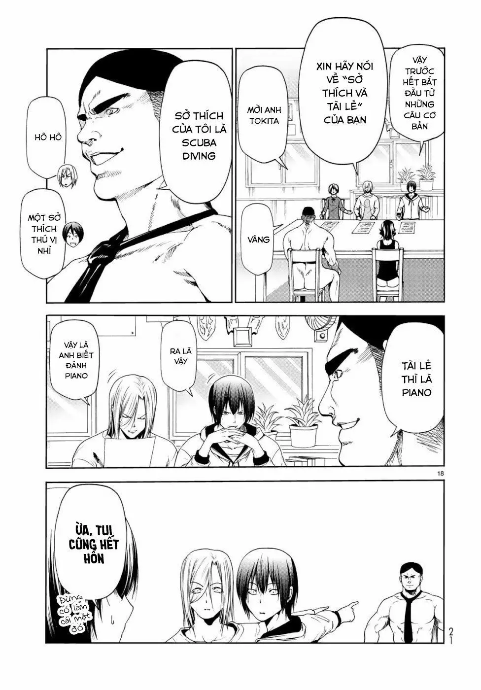 Grand Blue - Cô Gái Thích Lặn Nettruyen ZZZ Chương 58 Page 21