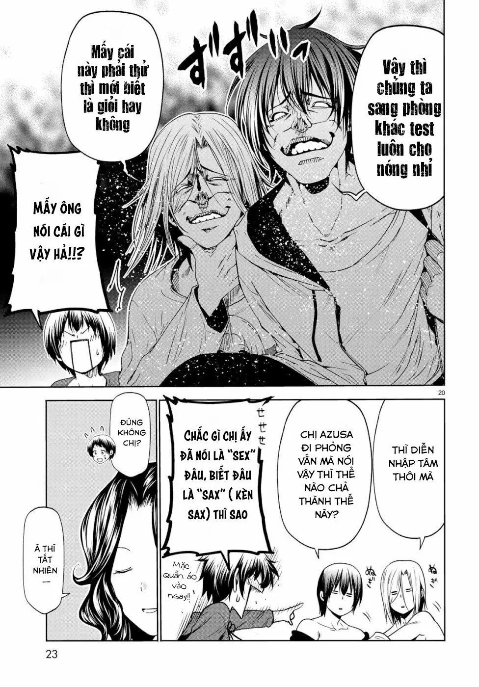 Grand Blue - Cô Gái Thích Lặn Nettruyen ZZZ Chương 58 Page 23