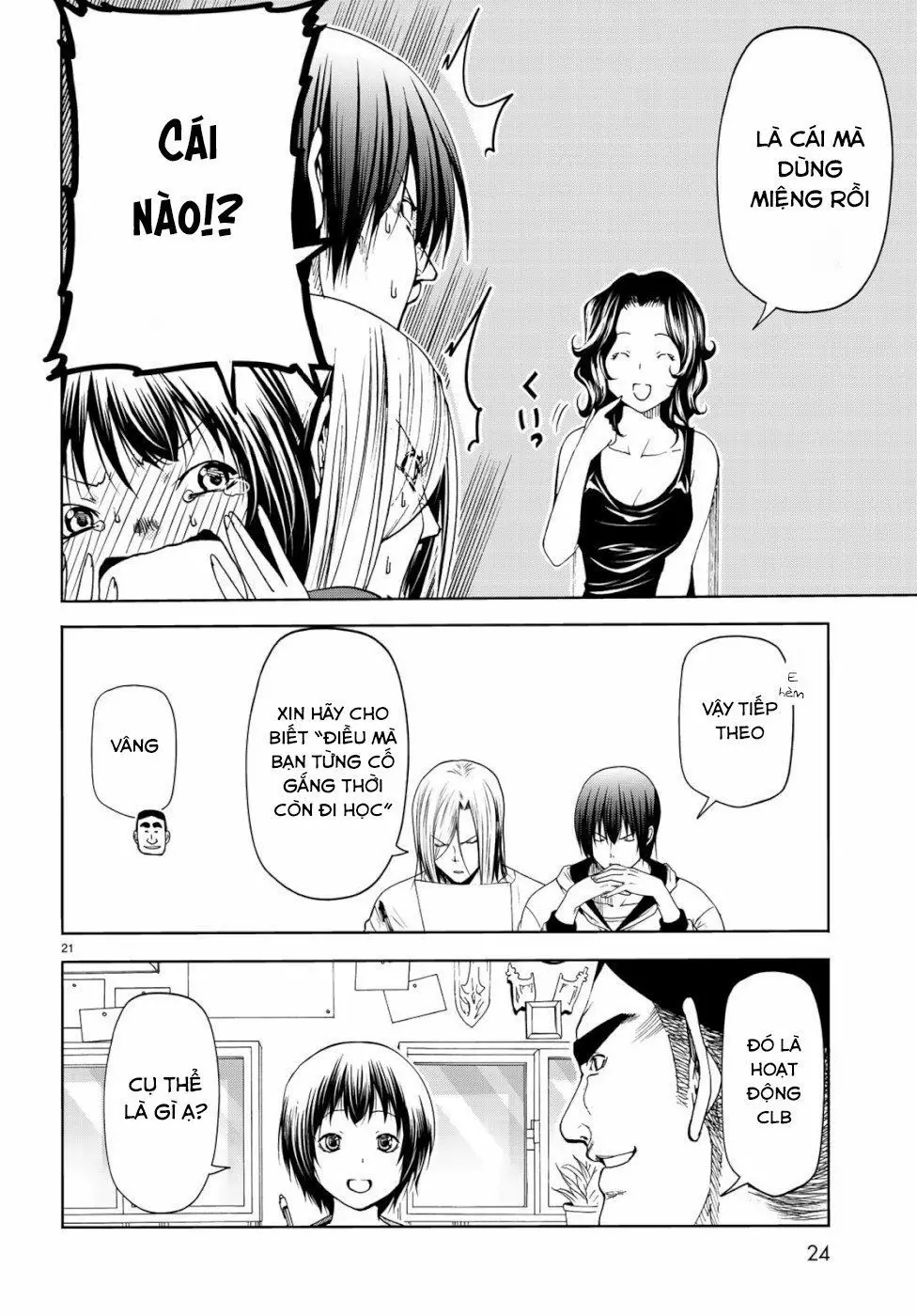 Grand Blue - Cô Gái Thích Lặn Nettruyen ZZZ Chương 58 Page 24