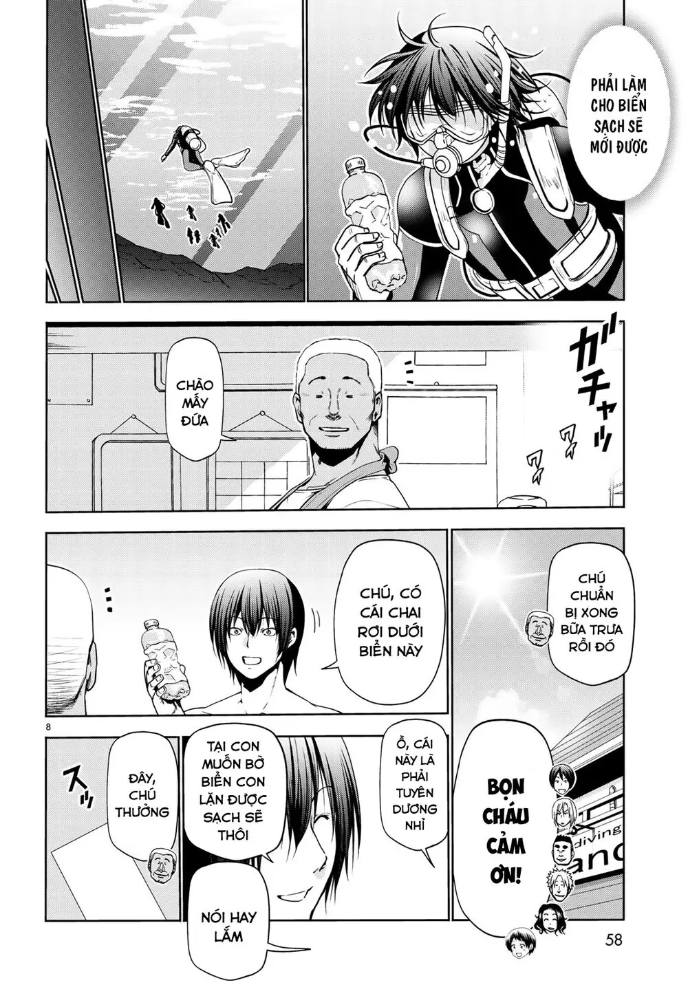 Grand Blue - Cô Gái Thích Lặn Nettruyen ZZZ Chương 61 Page 9