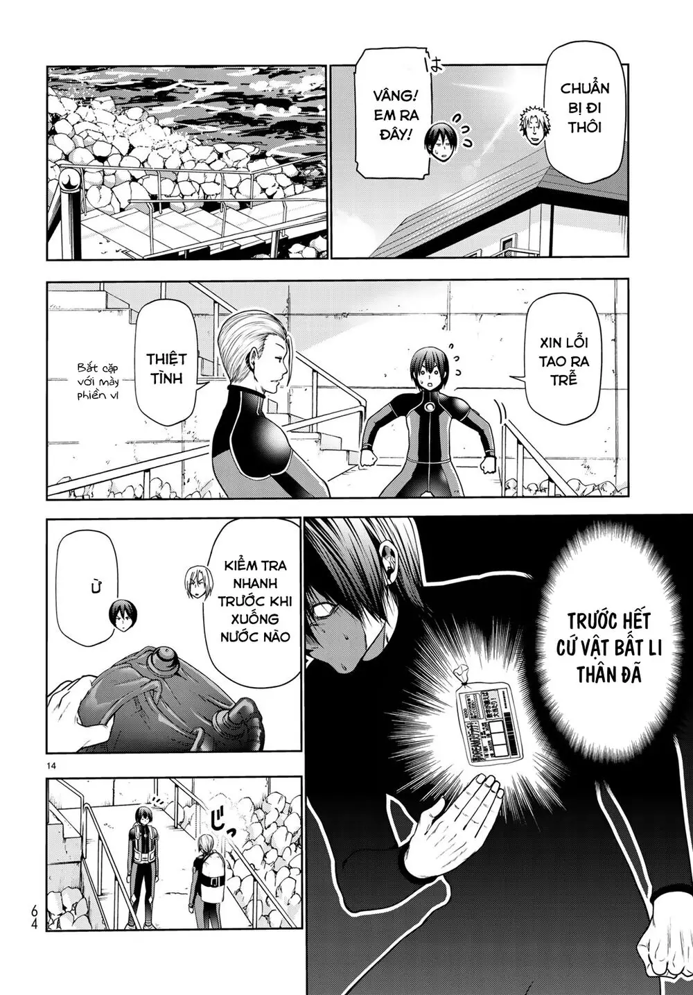 Grand Blue - Cô Gái Thích Lặn Nettruyen ZZZ Chương 61 Page 15