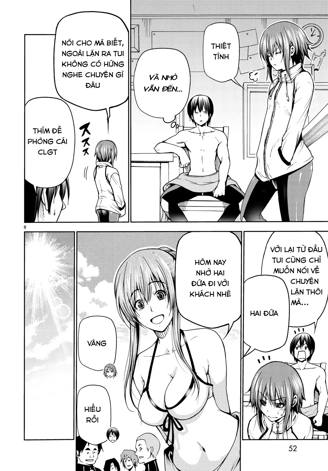 Grand Blue - Cô Gái Thích Lặn Nettruyen ZZZ Chương 45 Page 11