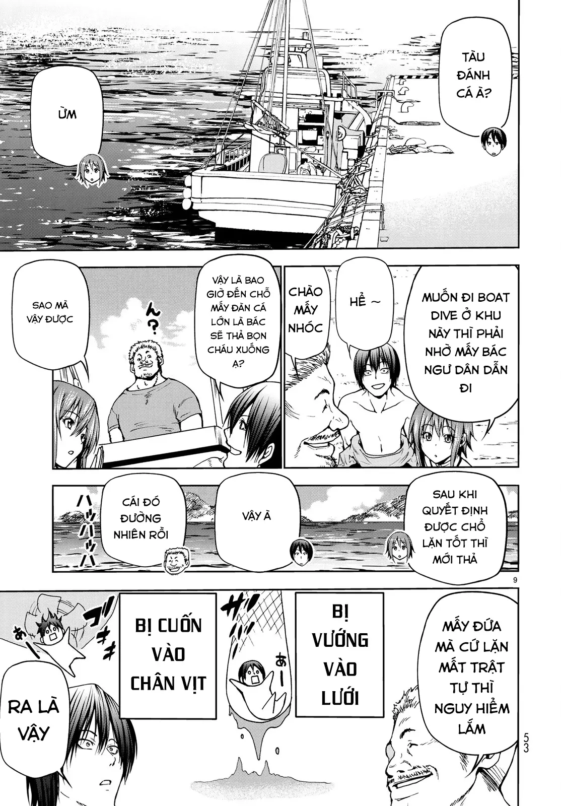 Grand Blue - Cô Gái Thích Lặn Nettruyen ZZZ Chương 45 Page 12