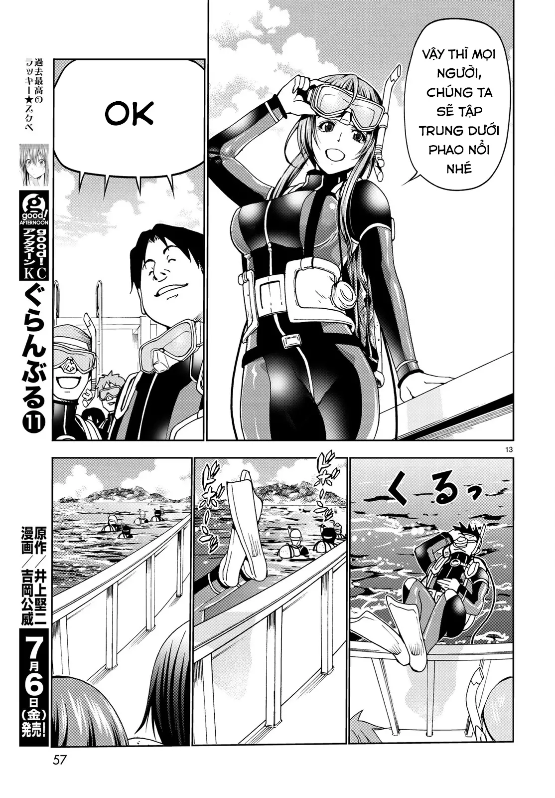 Grand Blue - Cô Gái Thích Lặn Nettruyen ZZZ Chương 45 Page 16