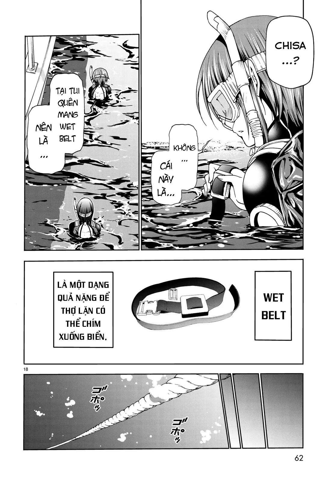 Grand Blue - Cô Gái Thích Lặn Nettruyen ZZZ Chương 45 Page 21