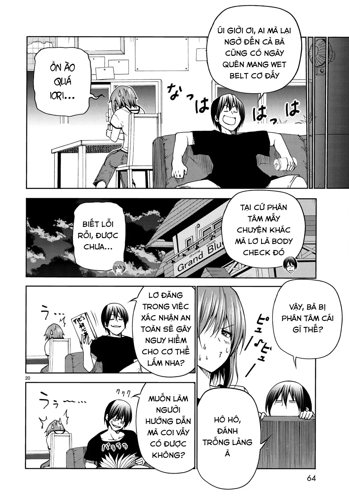 Grand Blue - Cô Gái Thích Lặn Nettruyen ZZZ Chương 45 Page 23