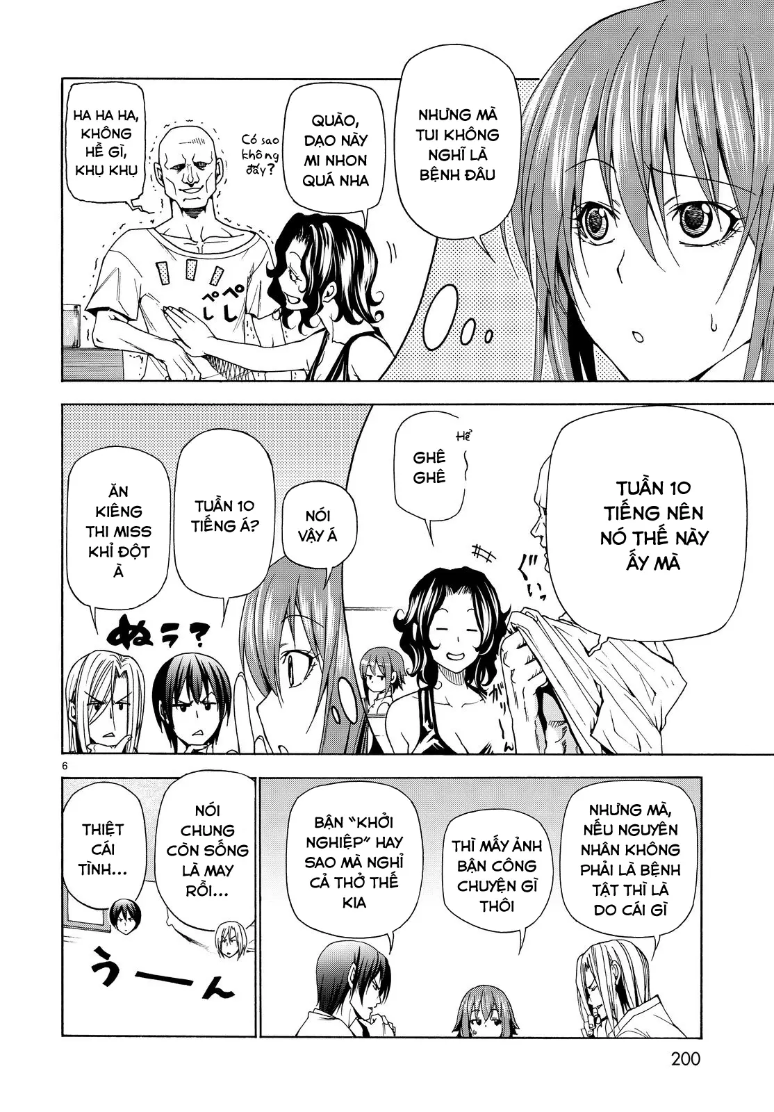 Grand Blue - Cô Gái Thích Lặn Nettruyen ZZZ Chương 40 Page 8