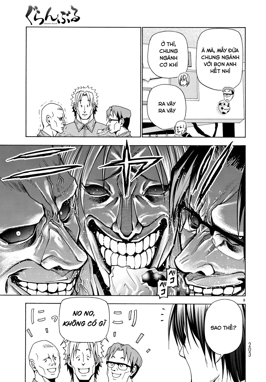 Grand Blue - Cô Gái Thích Lặn Nettruyen ZZZ Chương 40 Page 11