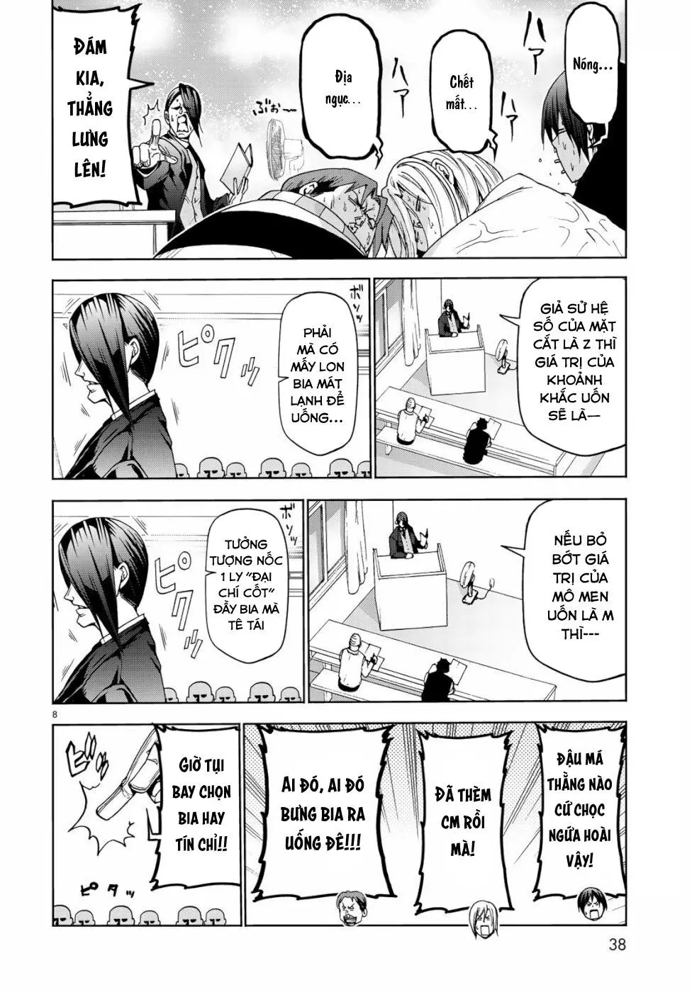 Grand Blue - Cô Gái Thích Lặn Nettruyen ZZZ Chương 57.5 Page 9