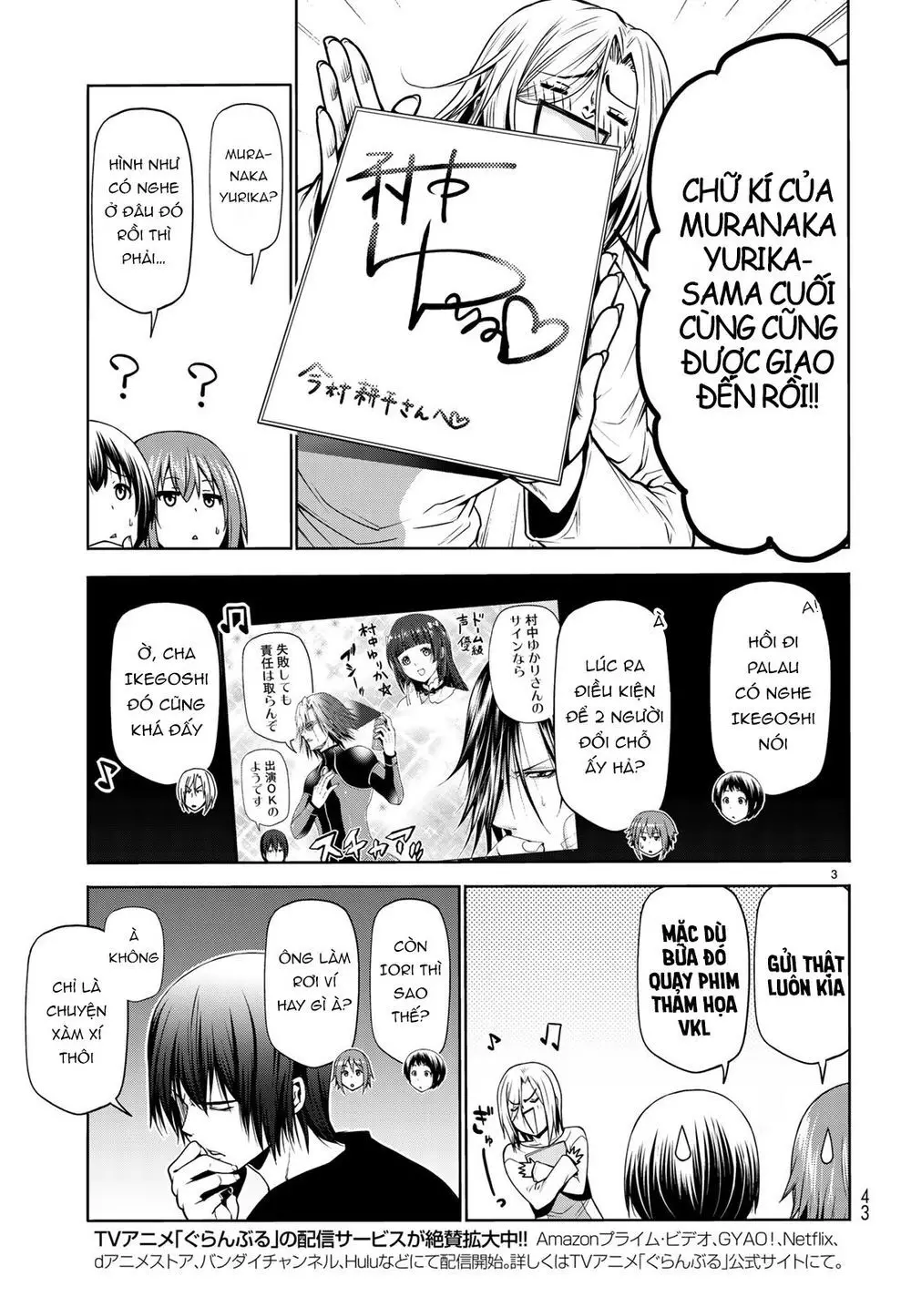 Grand Blue - Cô Gái Thích Lặn Nettruyen ZZZ Chương 60 Page 4