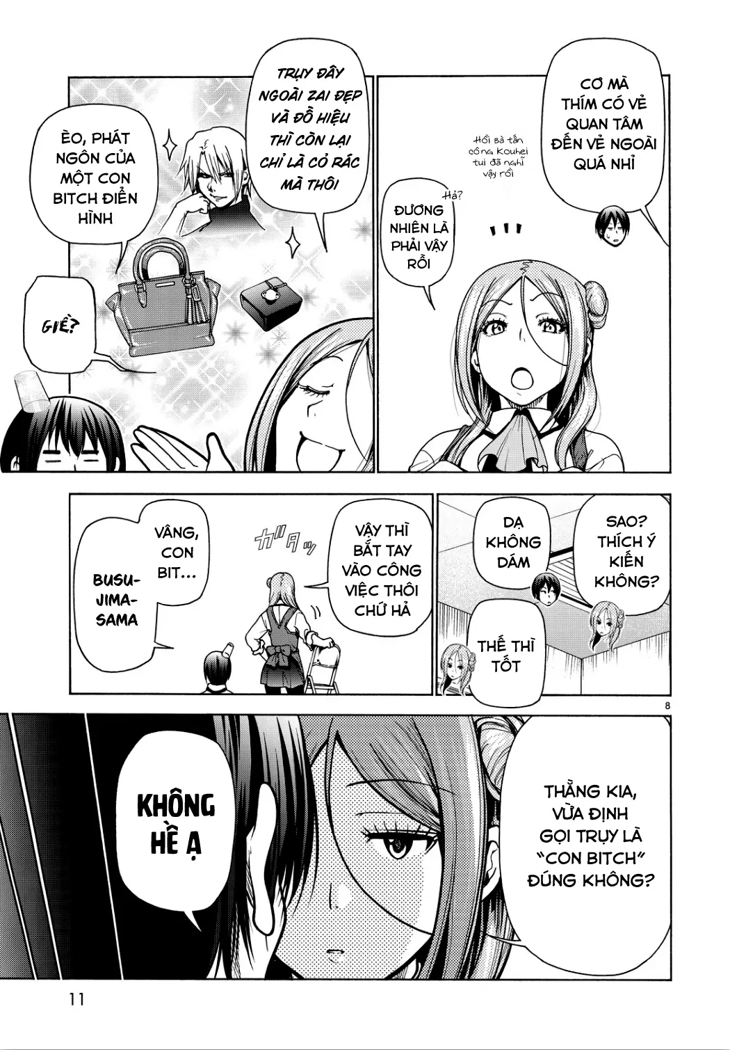 Grand Blue - Cô Gái Thích Lặn Nettruyen ZZZ Chương 34 Page 12