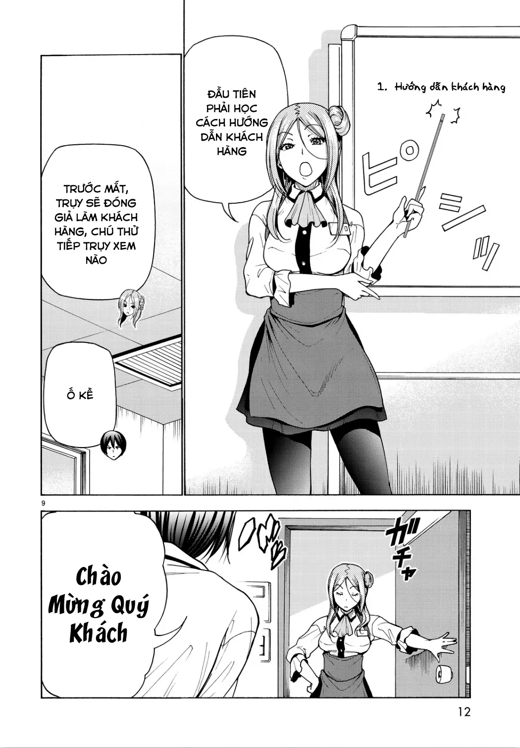 Grand Blue - Cô Gái Thích Lặn Nettruyen ZZZ Chương 34 Page 13