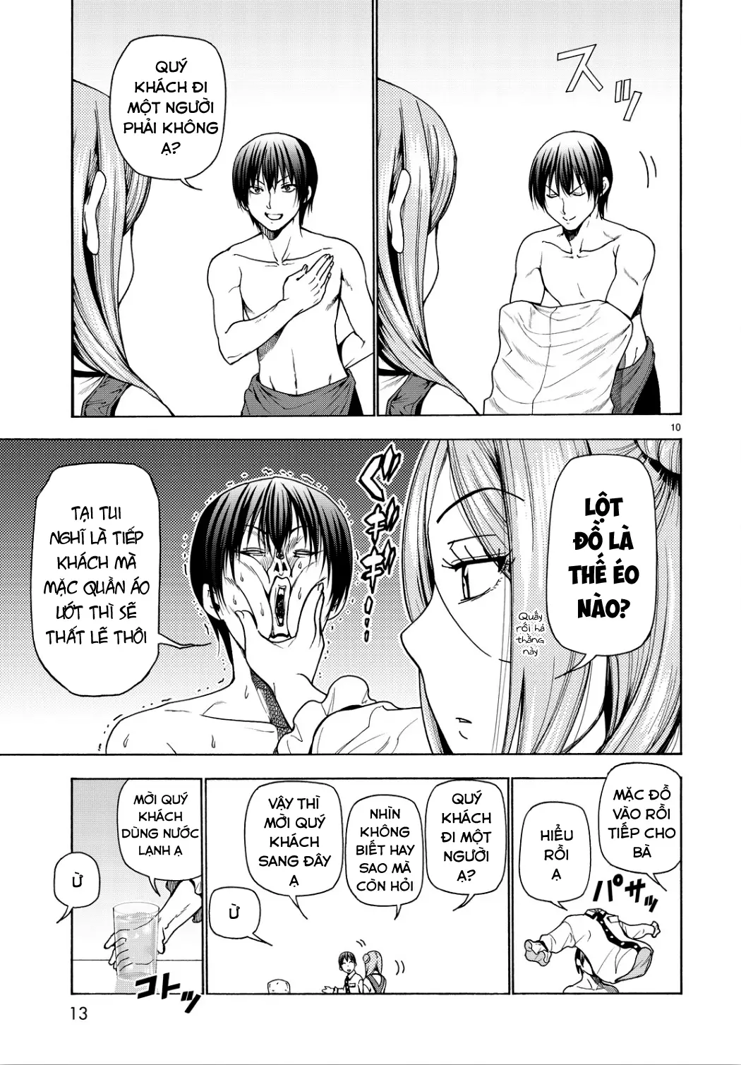 Grand Blue - Cô Gái Thích Lặn Nettruyen ZZZ Chương 34 Page 14