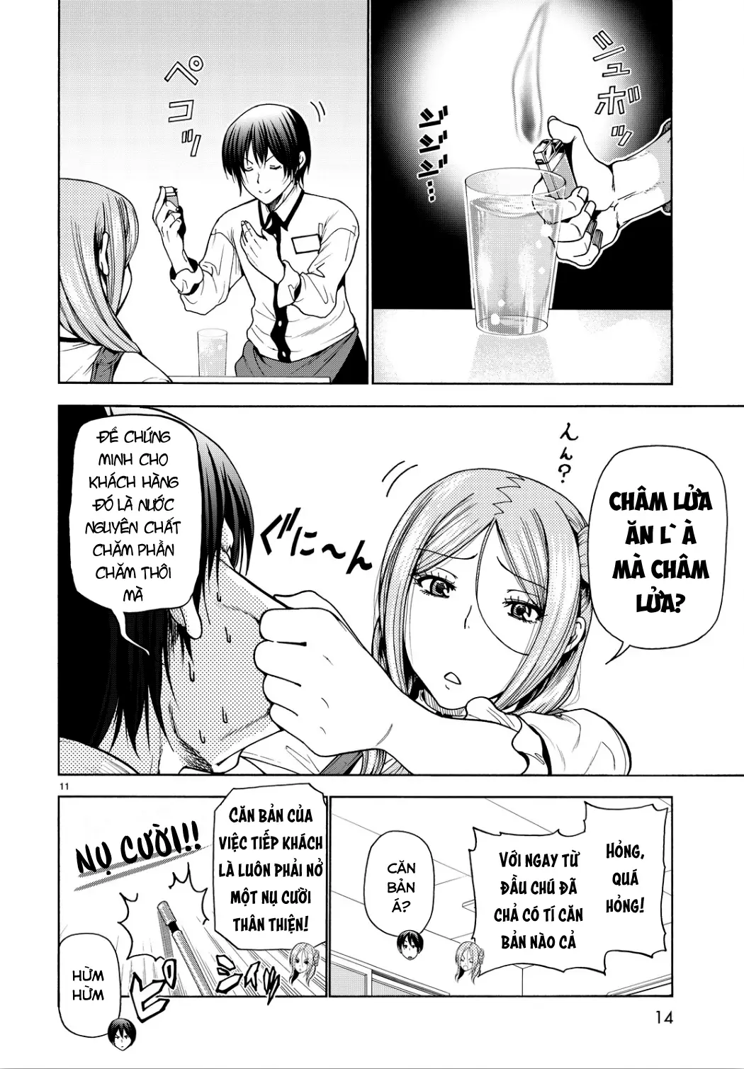 Grand Blue - Cô Gái Thích Lặn Nettruyen ZZZ Chương 34 Page 15