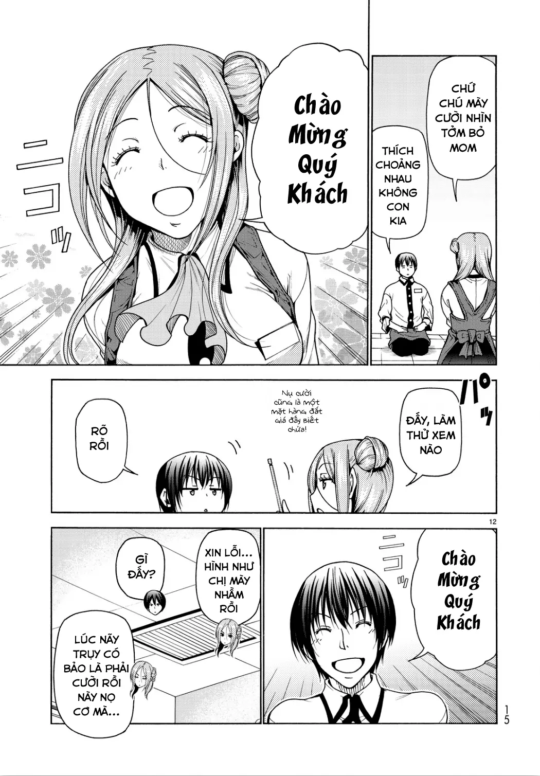 Grand Blue - Cô Gái Thích Lặn Nettruyen ZZZ Chương 34 Page 16
