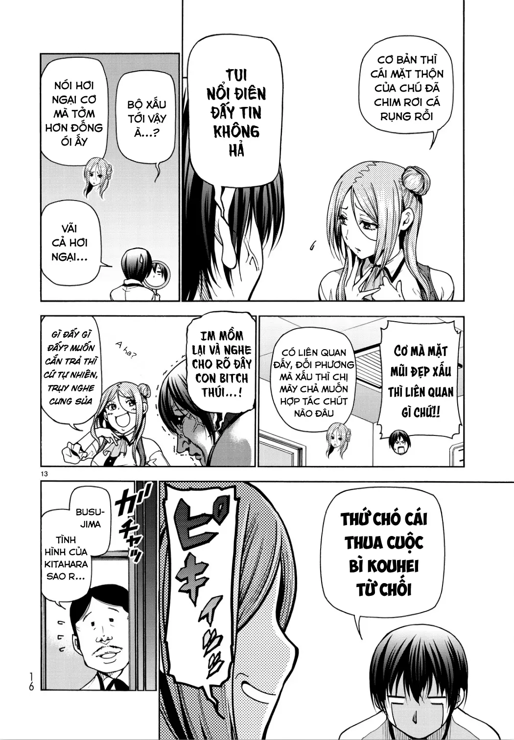 Grand Blue - Cô Gái Thích Lặn Nettruyen ZZZ Chương 34 Page 17