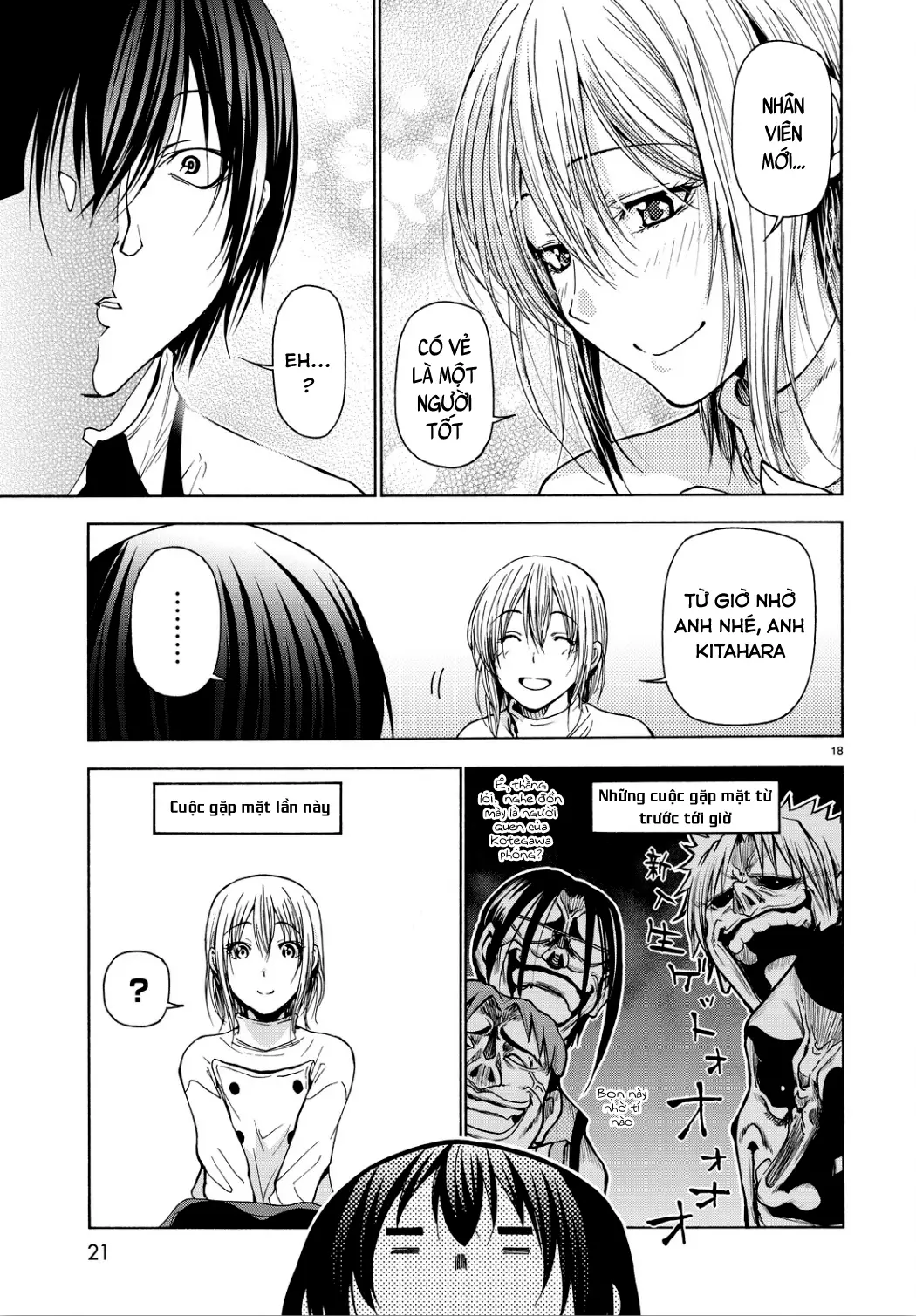 Grand Blue - Cô Gái Thích Lặn Nettruyen ZZZ Chương 34 Page 22