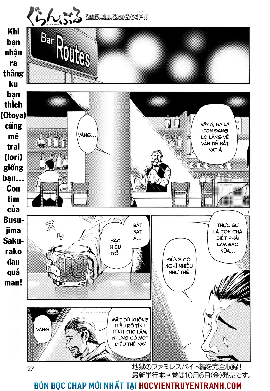 Grand Blue - Cô Gái Thích Lặn Nettruyen ZZZ Chương 37 Page 3