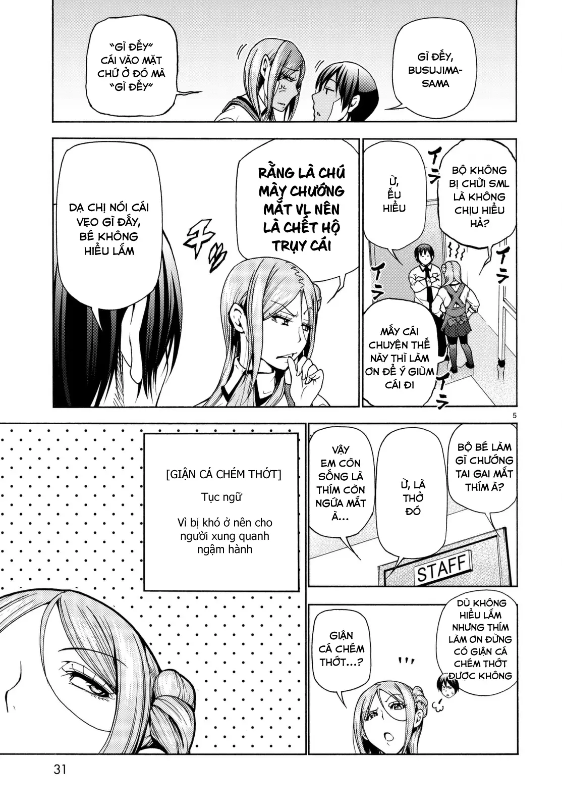 Grand Blue - Cô Gái Thích Lặn Nettruyen ZZZ Chương 37 Page 7