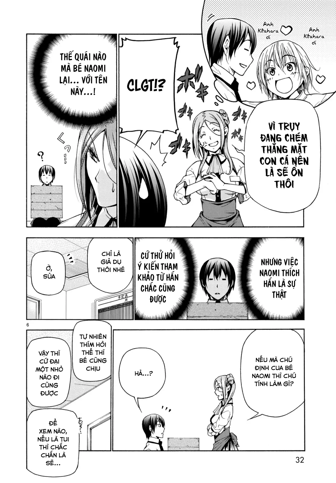 Grand Blue - Cô Gái Thích Lặn Nettruyen ZZZ Chương 37 Page 8
