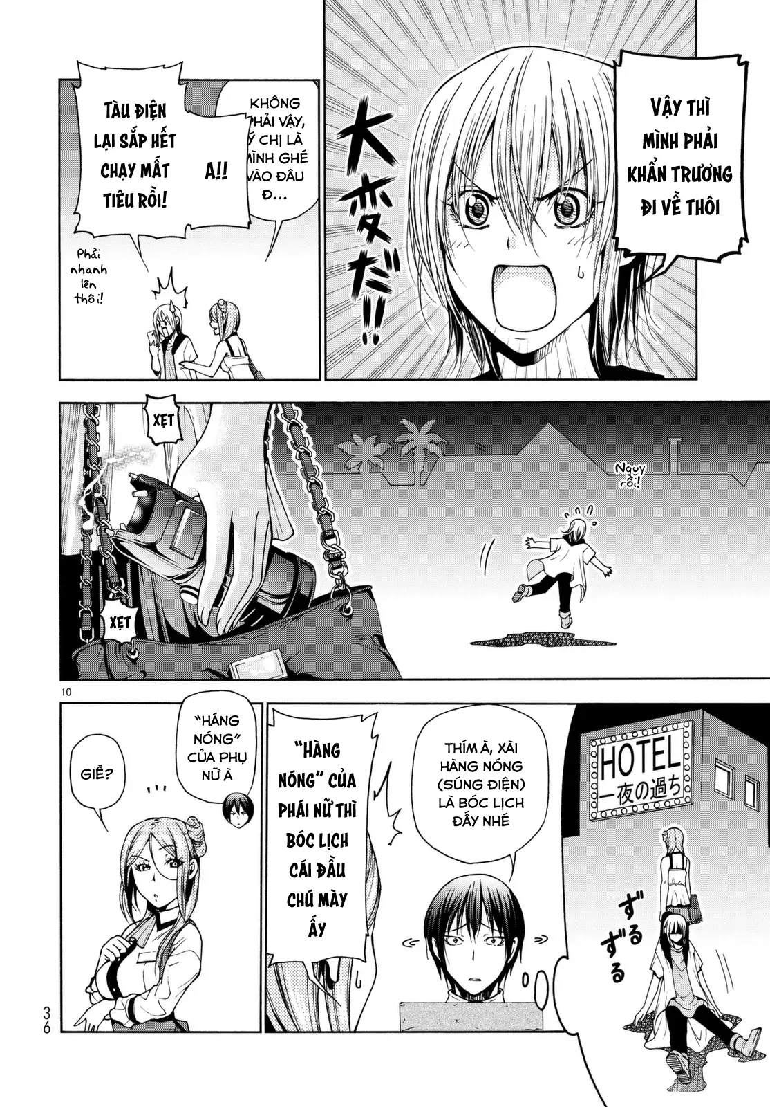 Grand Blue - Cô Gái Thích Lặn Nettruyen ZZZ Chương 37 Page 12