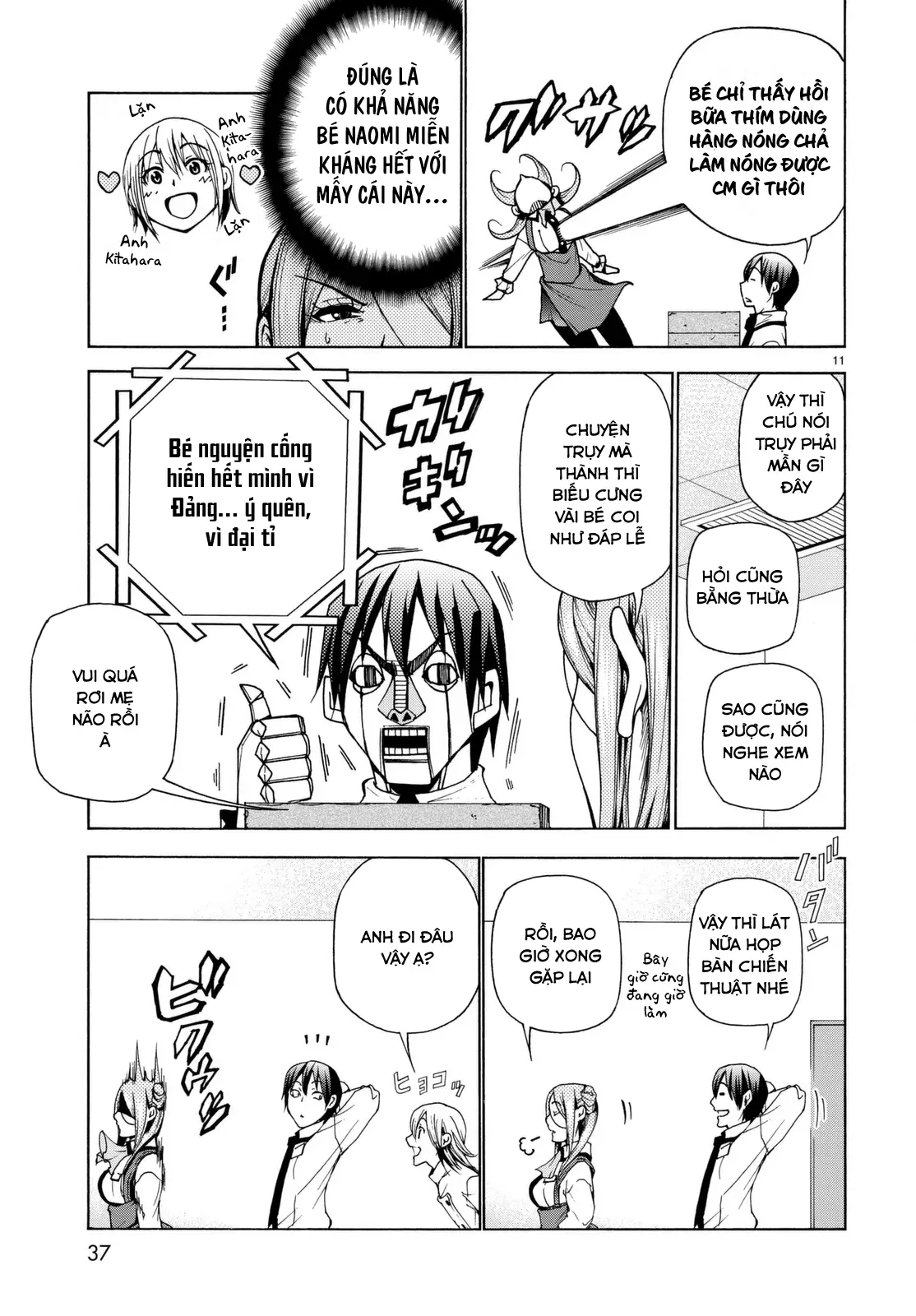 Grand Blue - Cô Gái Thích Lặn Nettruyen ZZZ Chương 37 Page 13