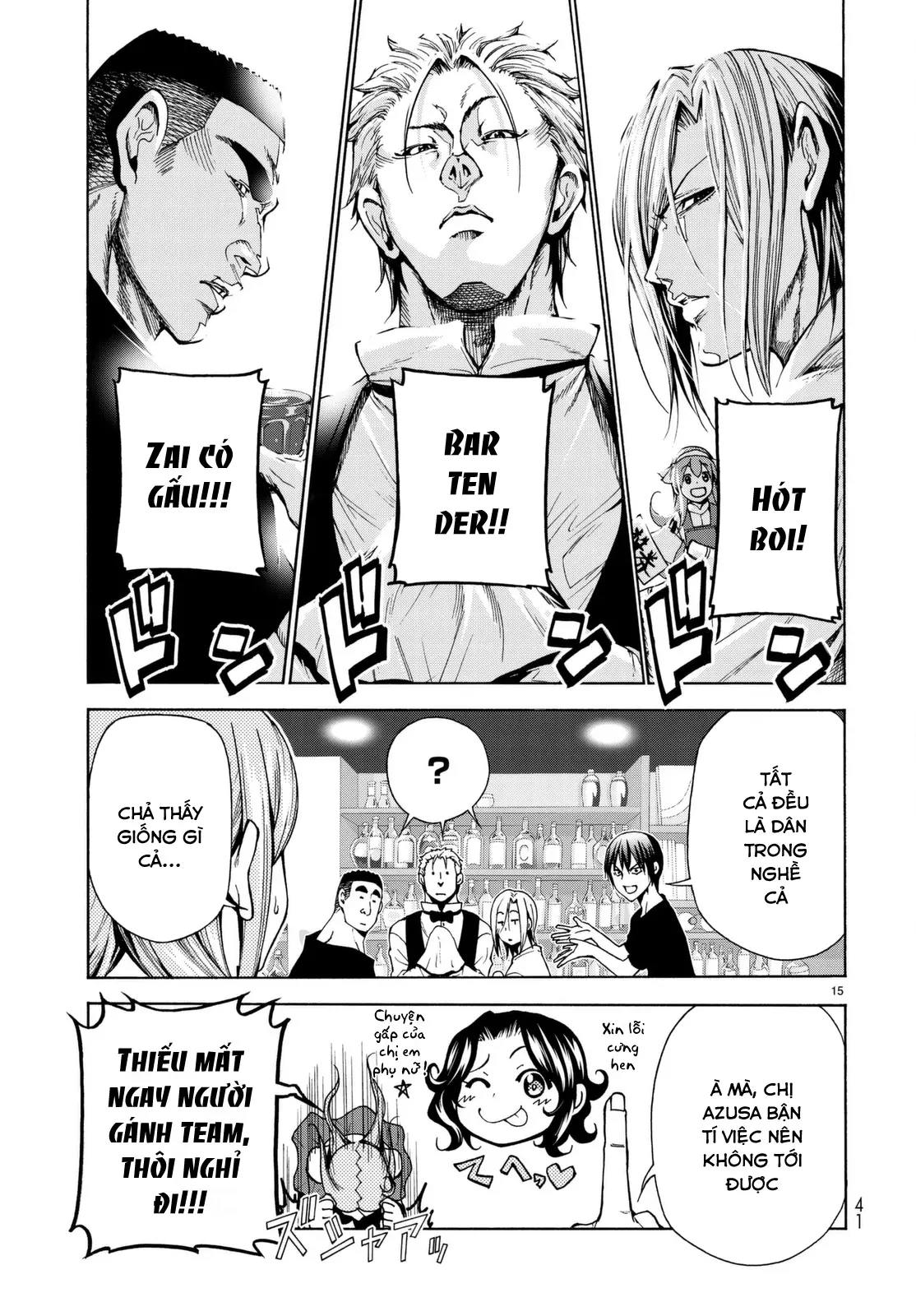 Grand Blue - Cô Gái Thích Lặn Nettruyen ZZZ Chương 37 Page 17