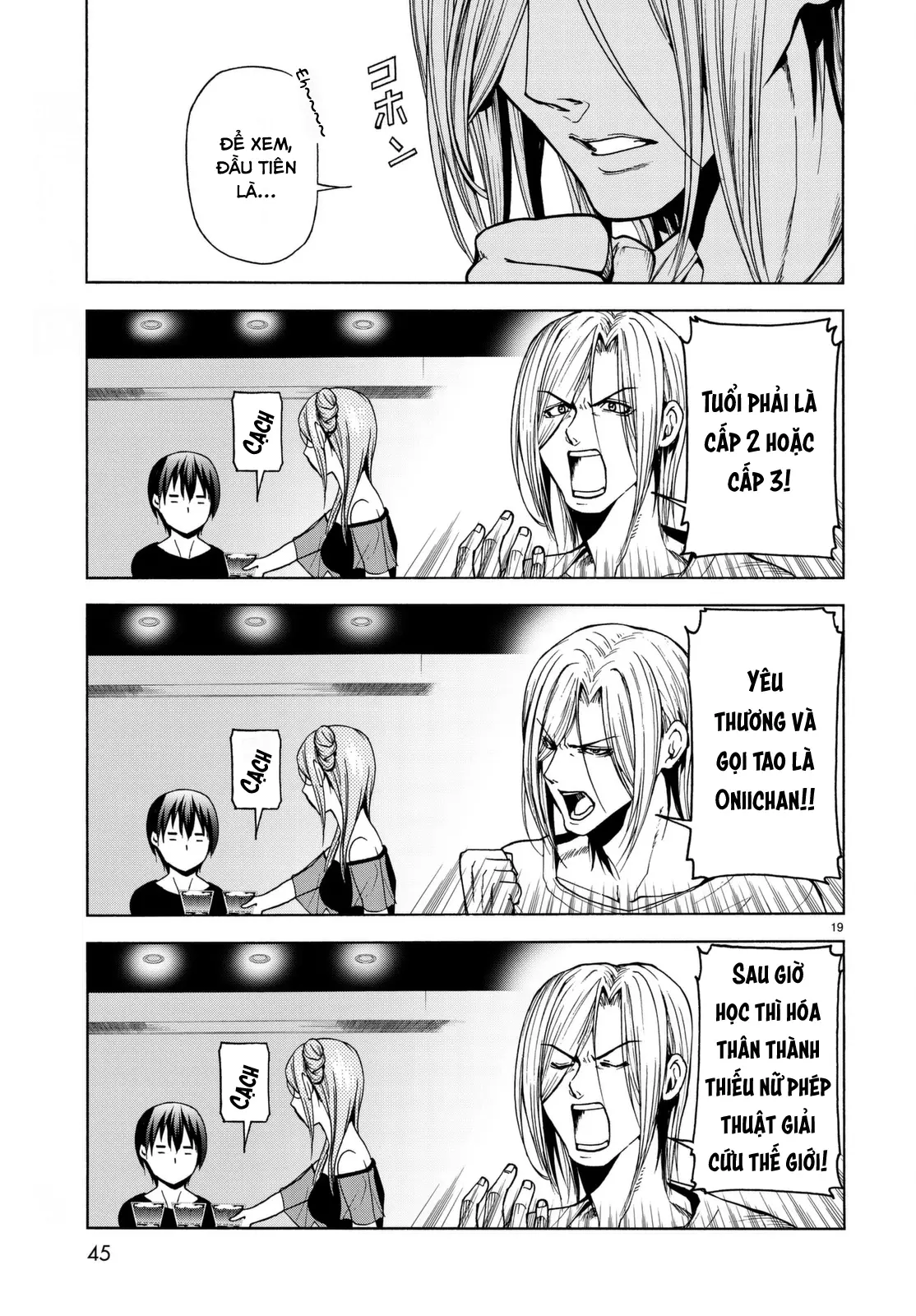 Grand Blue - Cô Gái Thích Lặn Nettruyen ZZZ Chương 37 Page 21