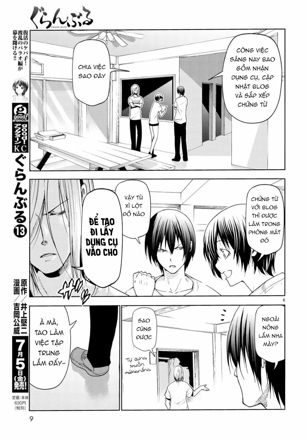 Grand Blue - Cô Gái Thích Lặn Nettruyen ZZZ Chương 54 Page 8