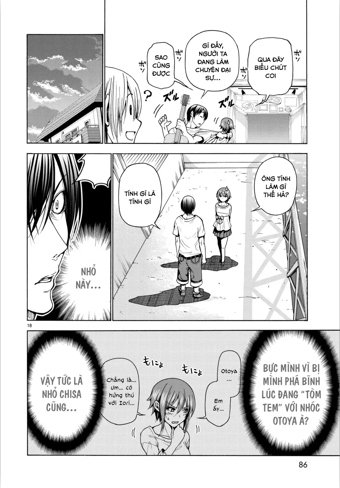 Grand Blue - Cô Gái Thích Lặn Nettruyen ZZZ Chương 36 Page 21