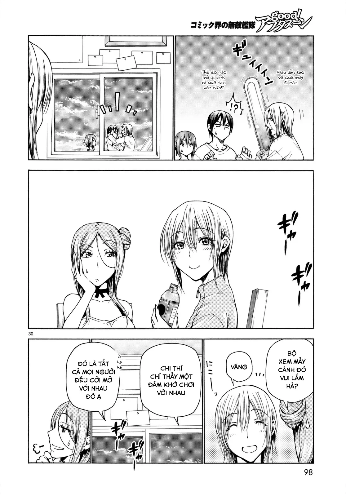Grand Blue - Cô Gái Thích Lặn Nettruyen ZZZ Chương 36 Page 33