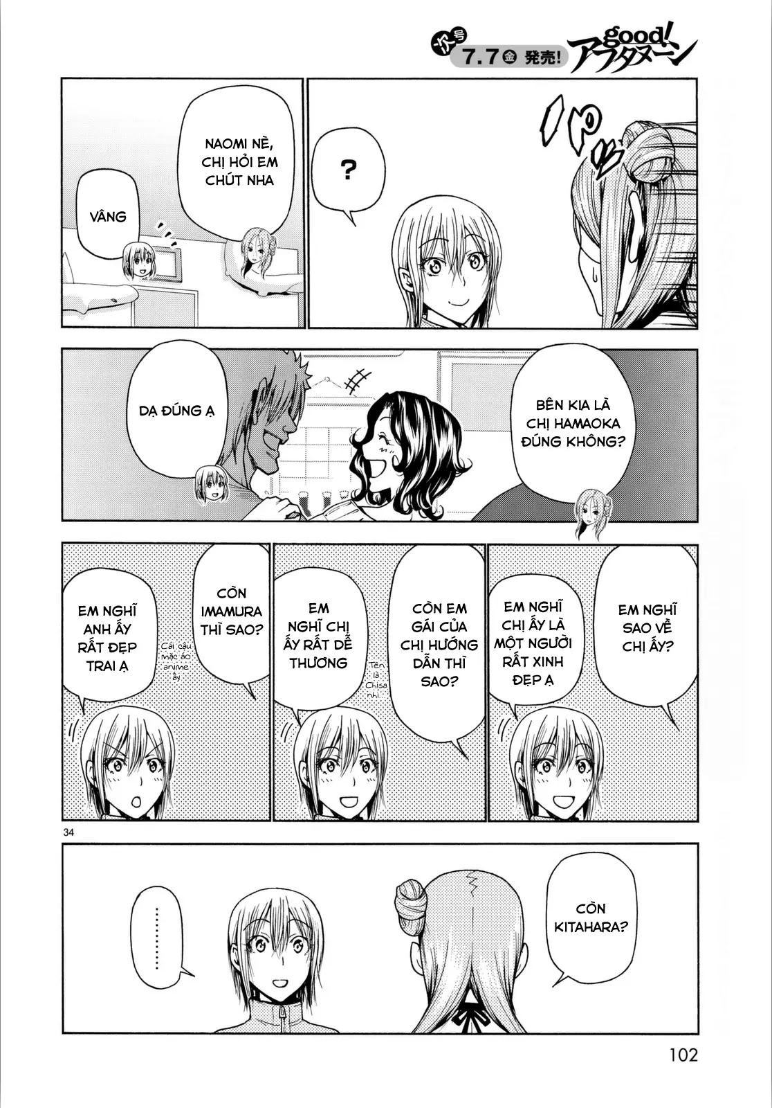 Grand Blue - Cô Gái Thích Lặn Nettruyen ZZZ Chương 36 Page 37