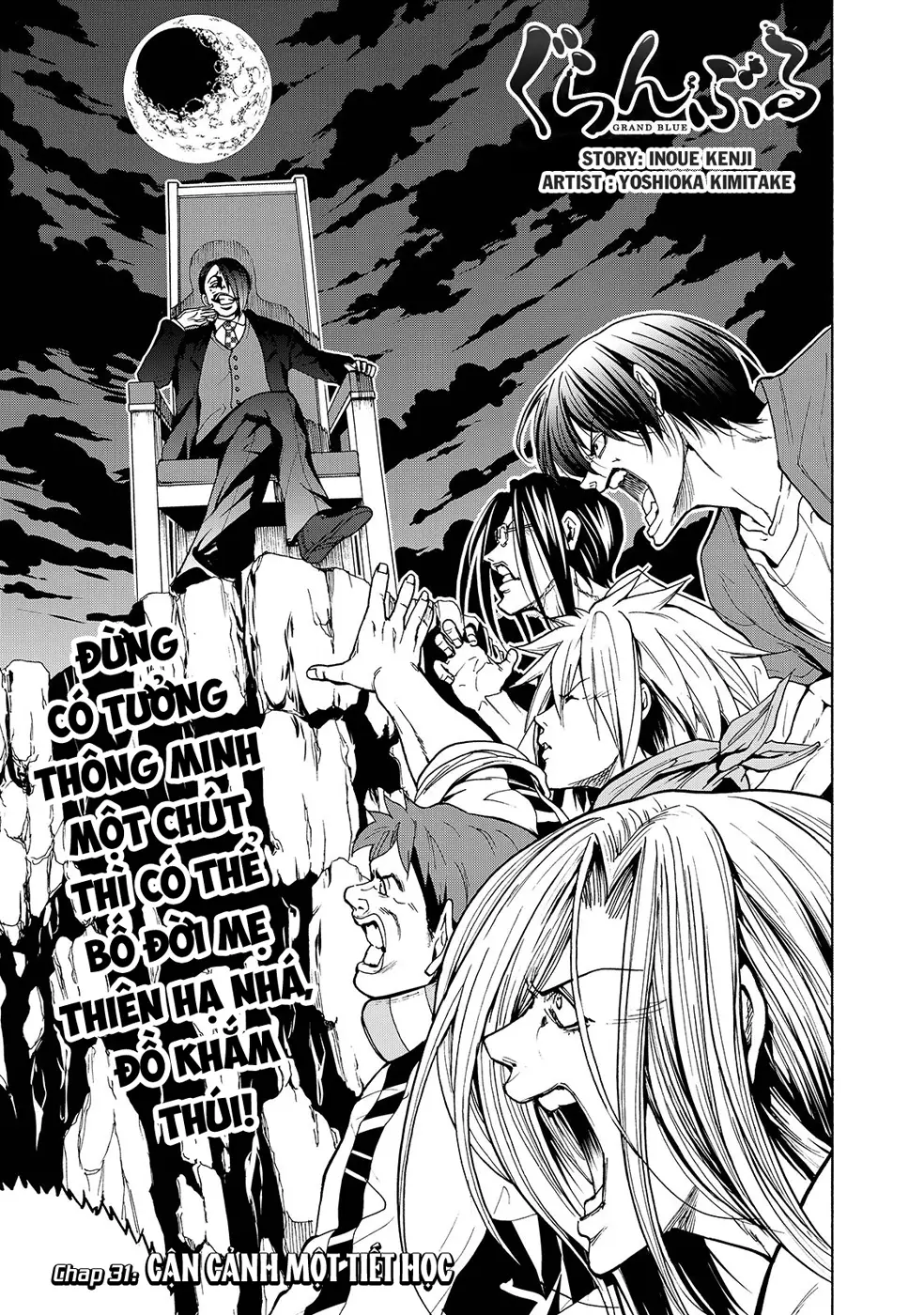 Grand Blue - Cô Gái Thích Lặn Nettruyen ZZZ Chương 31 Page 5