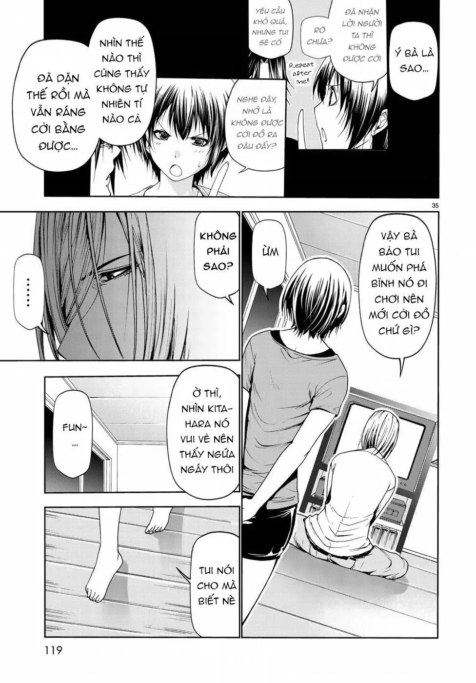 Grand Blue - Cô Gái Thích Lặn Nettruyen ZZZ Chương 53 Page 36
