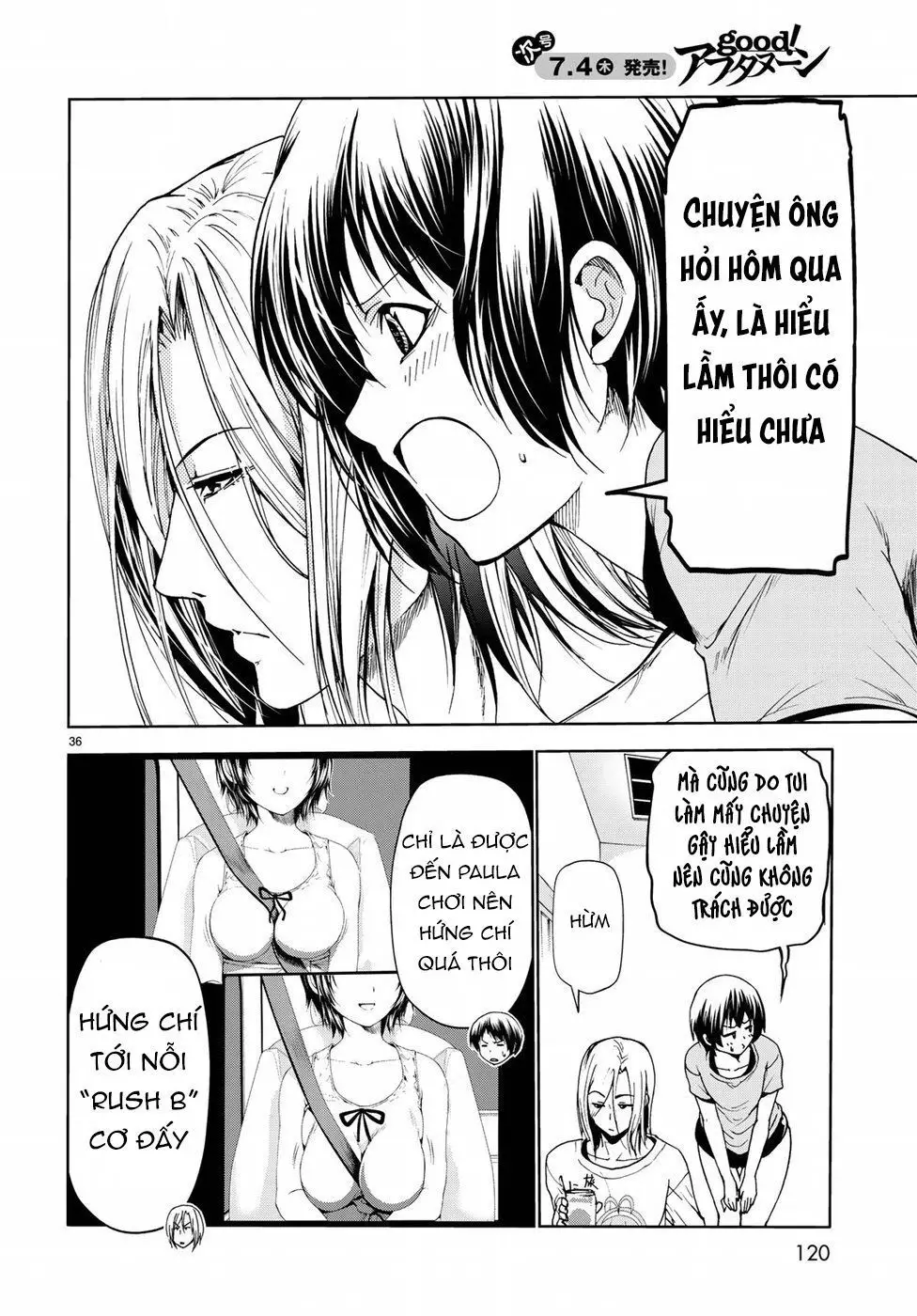 Grand Blue - Cô Gái Thích Lặn Nettruyen ZZZ Chương 53 Page 37