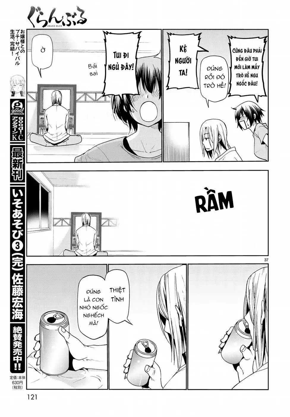 Grand Blue - Cô Gái Thích Lặn Nettruyen ZZZ Chương 53 Page 38