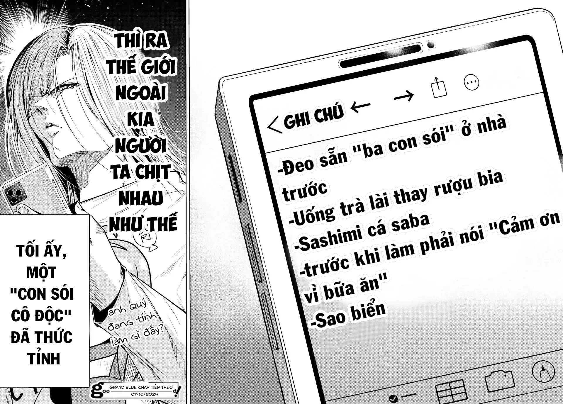 Grand Blue - Cô Gái Thích Lặn Nettruyen ZZZ Chương 96 Page 36