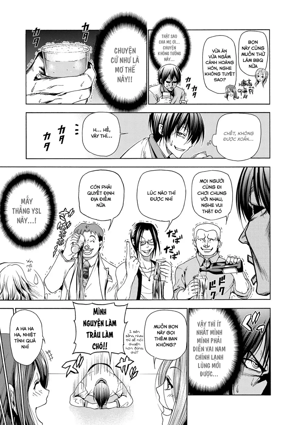Grand Blue - Cô Gái Thích Lặn Nettruyen ZZZ Chương 25 Page 35